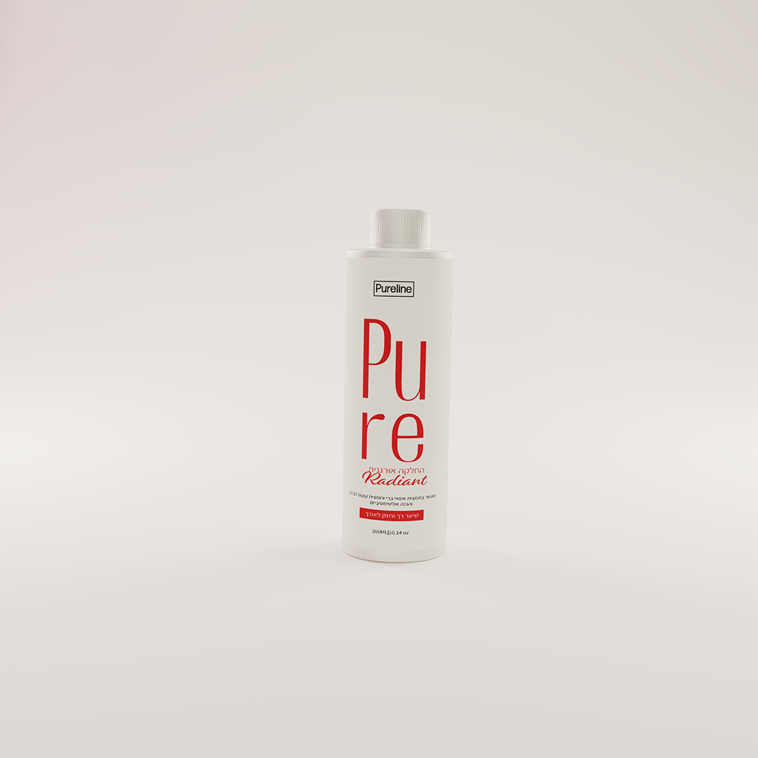 החלקת שיער ביתית Pureline – תוצאה מקצועית מהבית